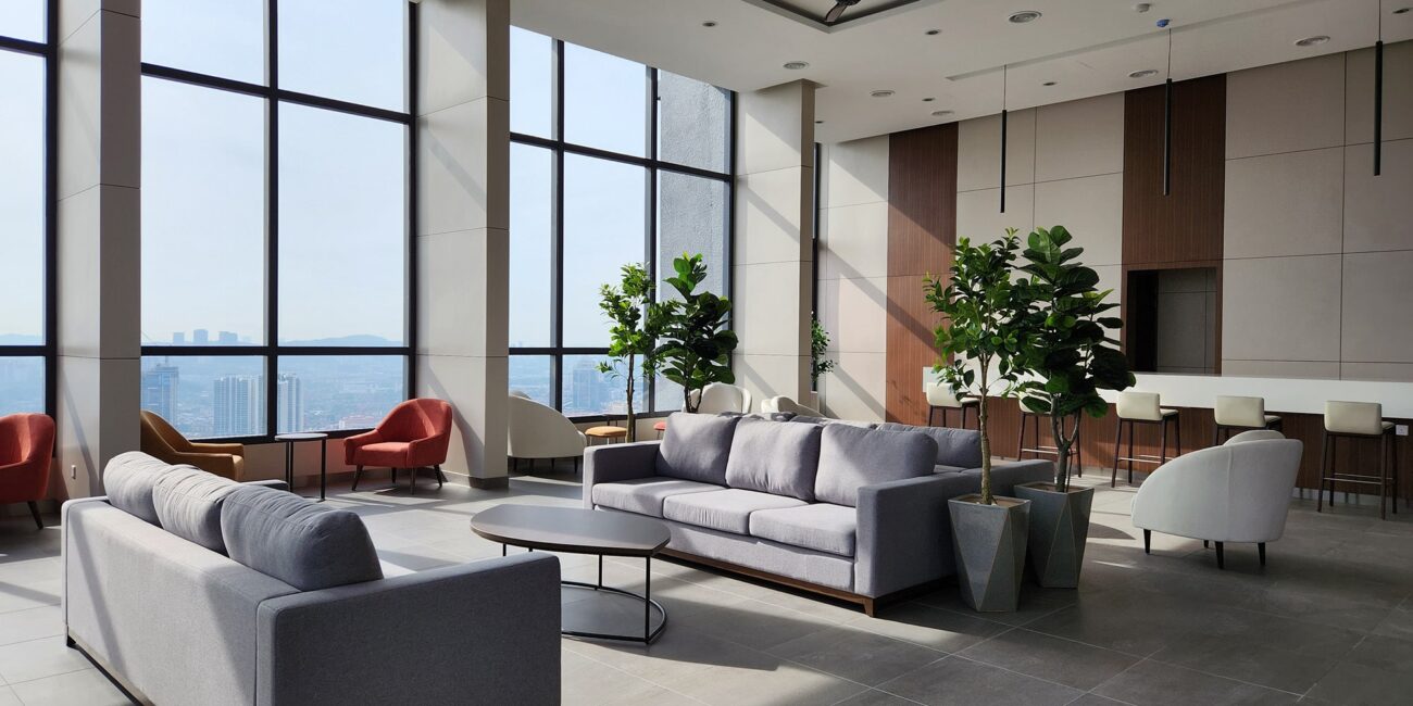 Lobby and Lounge Area @ Sunway Serene